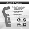 ROMELACK Hood Hinge Mount Brackets Ditch LED Pods Bracket Compatible