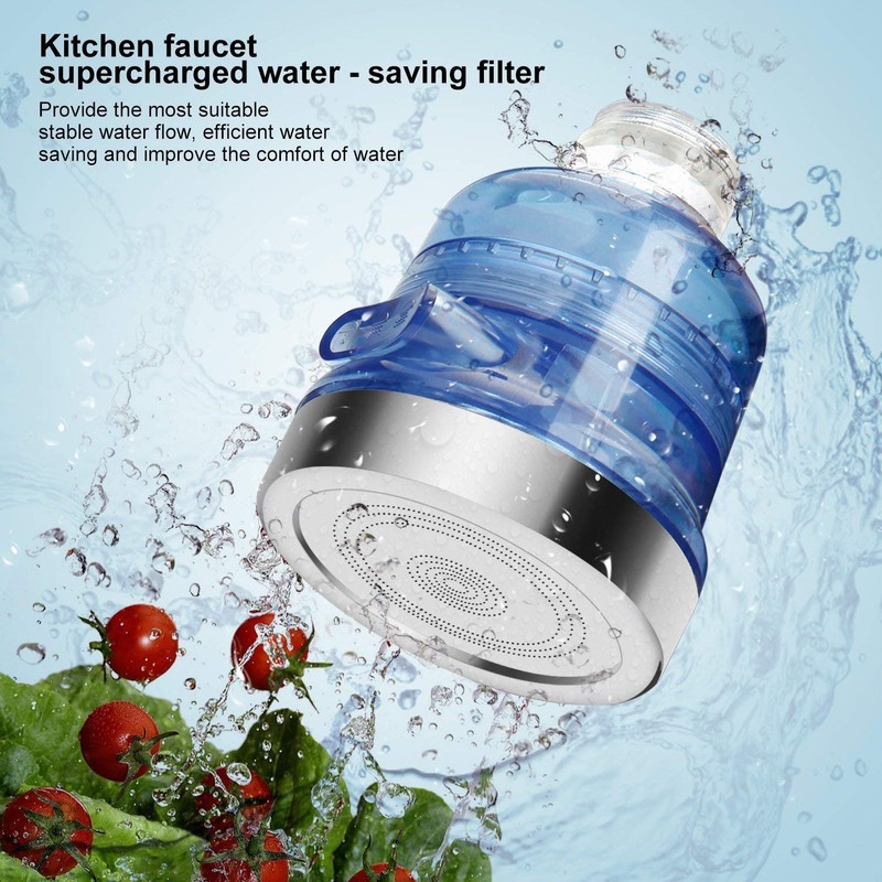 XLKJ Faucet Filter, Clean Water Tap Filter Eco-Kitchen Faucet