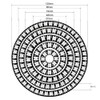 WS2812b Led Ring Addressable 8/16/24/35/45Leds 5050 RGB Led Diode Ring