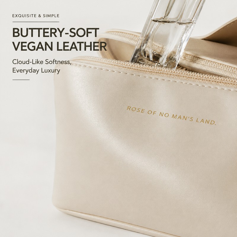 Women's Large-Capacity Portable Makeup Bag
