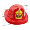 Kenco Kids Customizable Plastic Firefighter Hats -Choose your style, add