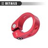 Motoforti Universal Bike Seat Post Clamp Adapter, Clamp Dia 28.6mm,