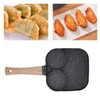 3 in 1 Breakfast Pan Prevents Stick Heat Resistant Divided