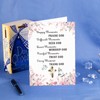 Prayer Cards,Bible Verse Cards,Baptism Gifts for Girl,Baptism Cards for Girls