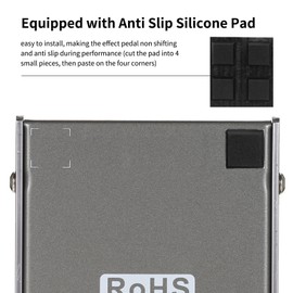 IRIN Overdrive Guitar Effect Pedal Mini Effector Guitar Effect Processor Pedal with Volume Tone Gain Controls for Electric Guitar - TAUREN