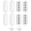Xiciki Toilet WC Seat Buffer Set 10 Pcs Universal Toilet