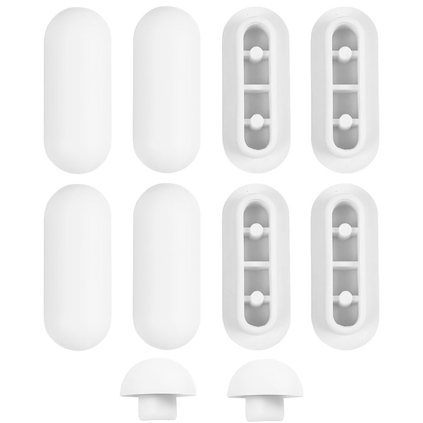 Xiciki Toilet WC Seat Buffer Set 10 Pcs Universal Toilet