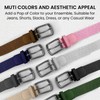 AXKAL Golf Belt Men Elastic Braided Belt Unisex Men Women