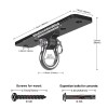 Dolibest Ceiling Mount Swing Hanger Heavy Duty Swing Set Hook
