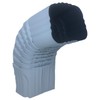 Aquabarrel 3x4, 90 degree, Style B, Aluminum Downspout Gutter Elbow