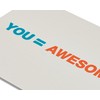 American Greetings Funny Thank You Card (You Equal Awesome)