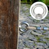 PATIKIL Lifting Eye Nut M5, 10Pcs 304 Stainless Steel Female