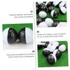 CORHAD 2pcs Golfing Practice Balls Sports Ball Set Double Design