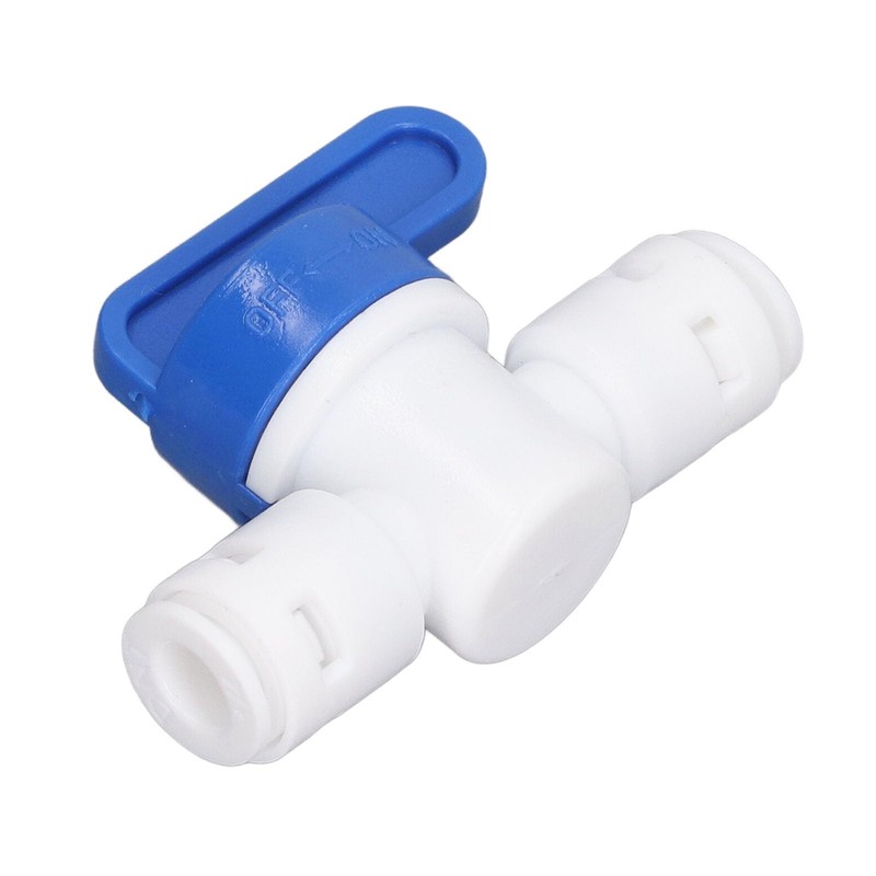 10Pcs Inline Ball Valve Quick Connect Fitting Accessory 1/4 Inch