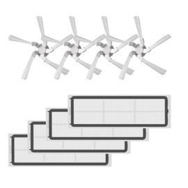 Replacement Parts Accessories Kit for Dreame W10/W10 Pro Robot Vacuum,Side Brush Filter for Home and Kitchen Cleaning