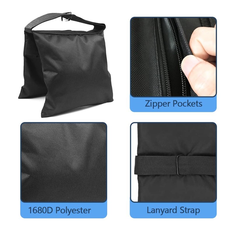 Boat Cover Sandbags 4 Pack Marine Quality Boat Shield Accessories