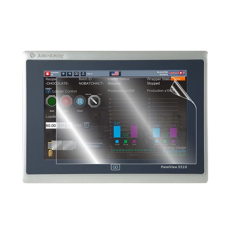 IPG For Allen Bradley PanelView 5510 Terminals Screen Protector Hydrogel