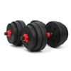 de072 Variable Dumbbell Set, 22.0 lbs (10 kg), Set of