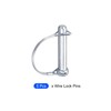 METALLIXITY Safety Coupler Pin (1/2"x2.56"/12x65mm) 5Pcs, Shaft Locking Pin W