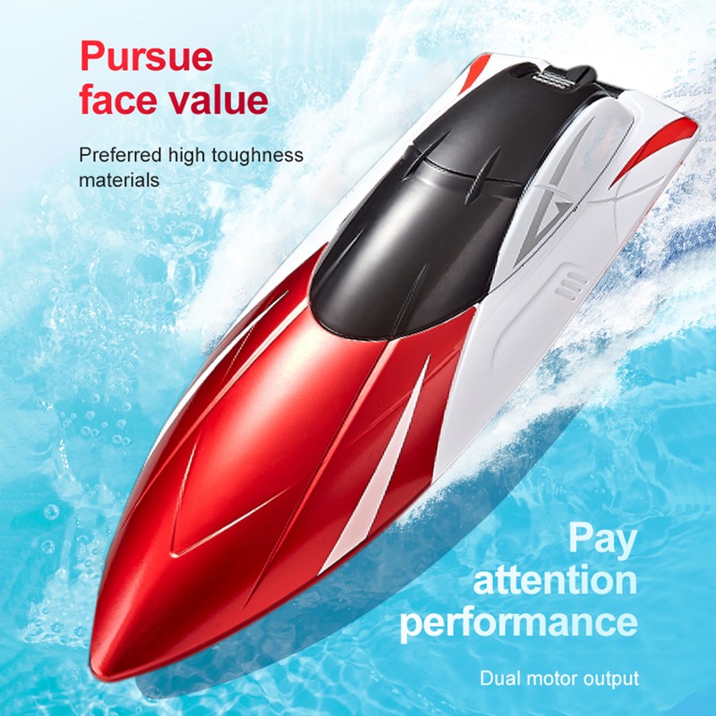 Remote Control Boat 2.4GHz Remote Control Ship Toy Gift for