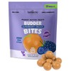 BUDDY BUDDER Superberry Snoot Bites, Natural Peanut Butter Dog Treats