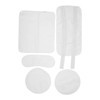4pcs Castor Oil Packs Set Prevent Leakage Adjust Strap Reusable