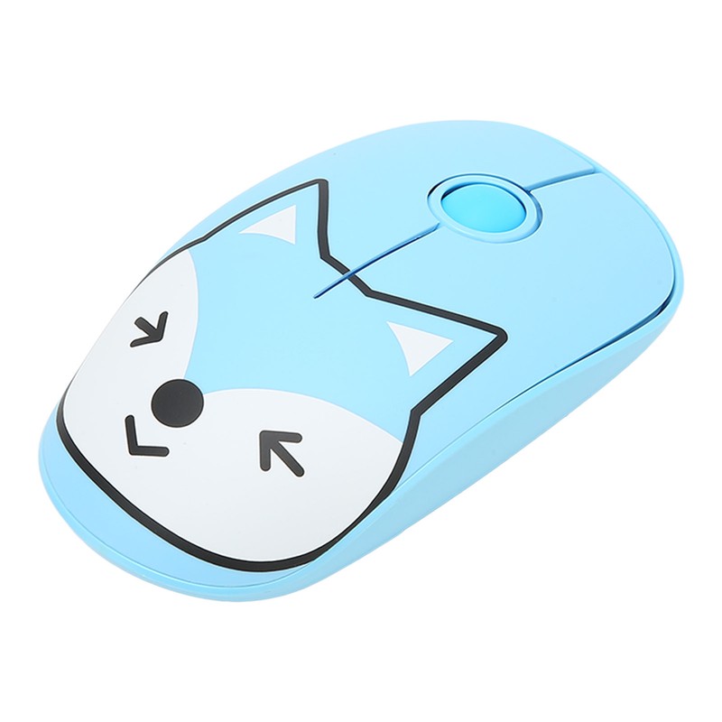 Wireless Mouse Mute Cute Cartoon Style 3 Smart Sleep Modes