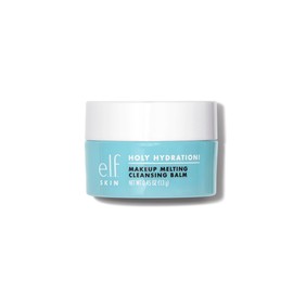 e.l.f. e.l.f. SKIN Mini Holy Hydration! Makeup Melting Cleansing Balm, Face Cleanser & Makeup Remover, Infused with Hyaluronic Acid to Hydrate Skin, 0.45 Oz