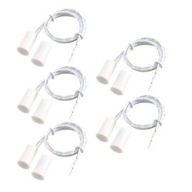 VictorsHome Magnetic Reed Switch RC-33 NO Recessed Wired Window Door Contact Sensors for Home Security and Burglar Alarm Systems 5pcs