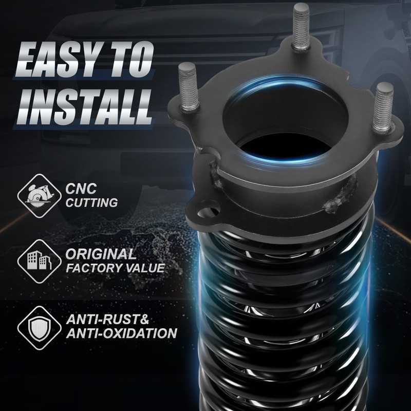 Auto Dynasty Front Strut Top Mount Leveling Lift Kit Compatible