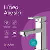 Grifo Monocomando para Lavabo de Baño Línea Akashi – Mezcladora