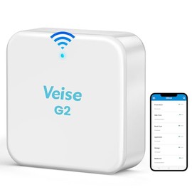 Veise G2 Gateway, Smart Deadbolt Wi-Fi Gateway, Remote Control, Compatible with DD Lock APP and TT Lock APP Remote Control