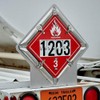 Aluminum Hazmat Placard Bracket, Top-Mount Bumper Bracket, 13" x 2-3/4",