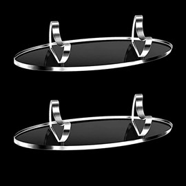 Pack of 2 Acrylic Pen Holder Display Stand Pen Stand Makeup Brush Rack Acrylic Stationery Pen Holder Display Stand Fountain Pen Display Rack (White)