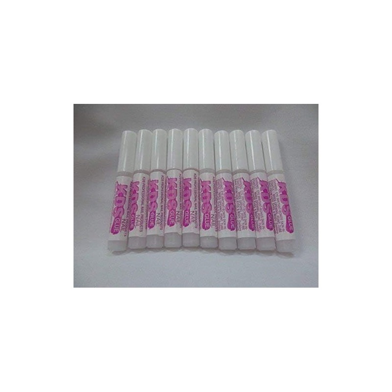 10 pcs KDS Nail Tip Glue - Adhesive Super Bond