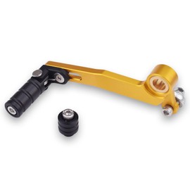 LEDISHUN Adjustable Shift Pedal Kit Fits Kawasaki Z900(2017-2024) Z900RS/SE CAFE(2018-2024) (Gold)