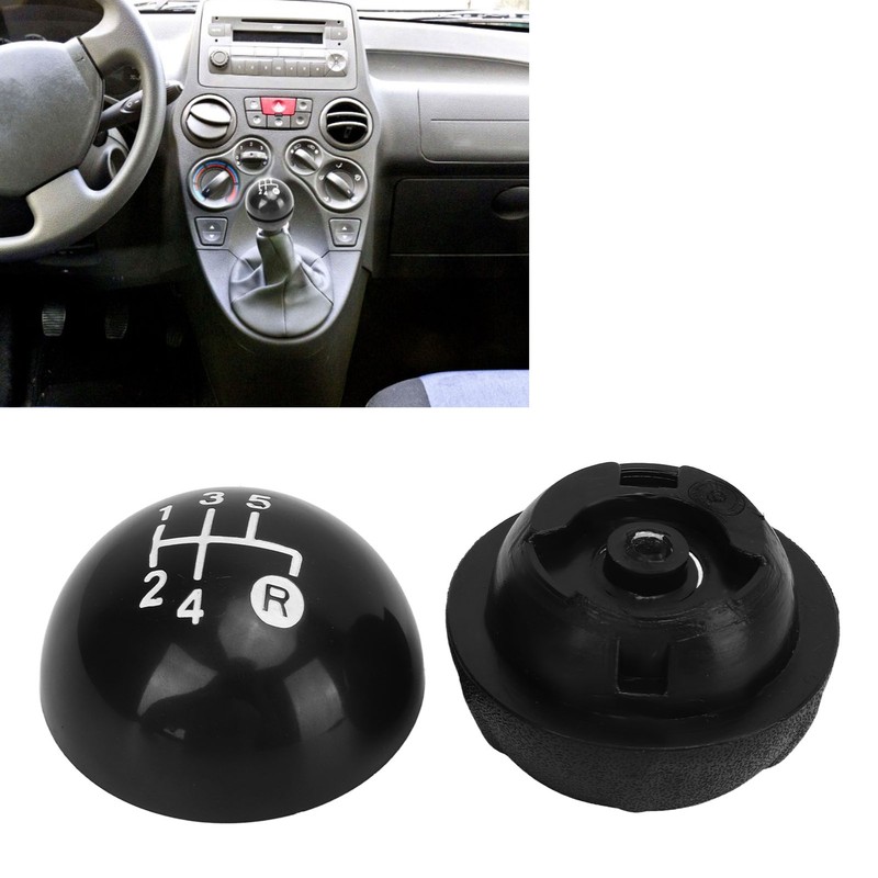 Shift Knob Manual Transmission Comfortable Grip Replacement for Fiat 500