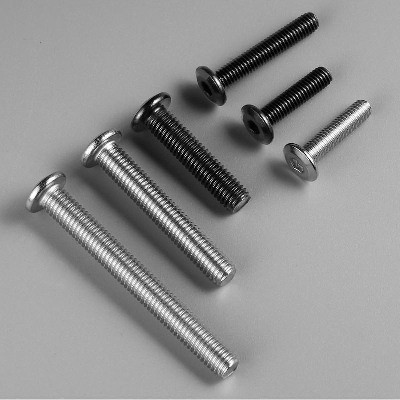 BNUOK M6-1.0 x 35mm Flat Head Hex Socket Cap Screws