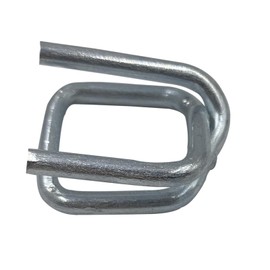 NVOYAJUAN Heavy Duty Wire Buckle for 1/2"-3/4" Width Cord Strapping Wire Buckles with Phosphate or Galvanized Coating…, 1/2" Galvanized