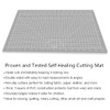 Headley Tools 18"x12" Thickened Self Healing Cutting Mat, Durable Rotary