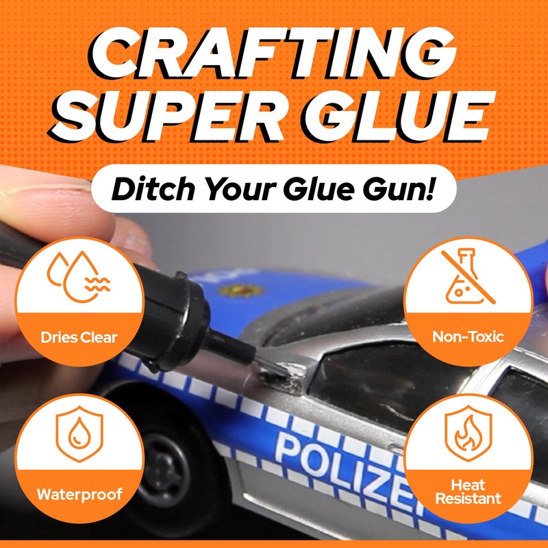 Bondic LED UV Glue Kit, Super Glue, Liquid Plastic Welder,