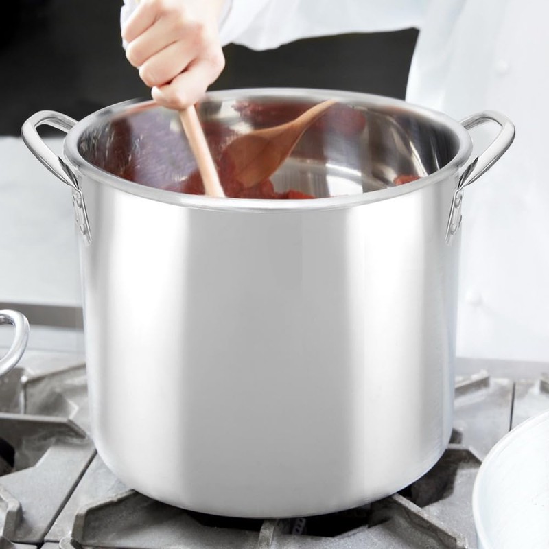 Benecasa Stainless Steel Stock Pot, Small