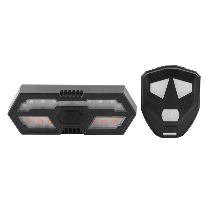 Bike Tail Light Wireless Remote Control Safety Bicycle Night Riding