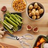 Heavy Duty Kitchen Scissors, Sharp Stainless Steel Scissors for Kitchen,