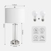 QiMH Touch Control Table Lamps Set of 2 with USB