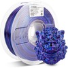 Silk S-Series PLA 3D Printer Filament, Shiny Multicolor Rainbow PLA