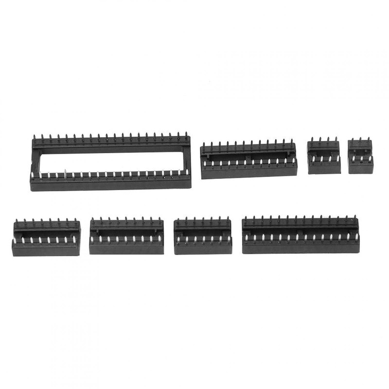Sockets Solder 122 Pieces IC Socket Adapter Electronic Component Connector