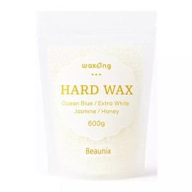 Lumina [루미나] 하드왁스 엑스트라 화이트 600g 브라질리언 제모 왁싱 전용 고체 왁스 Lumina Hard Wax Extra White 600g Brazilian Waxing Depilatory Solid Wax