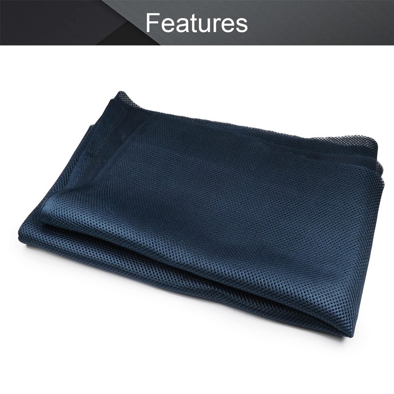 Speaker Grill Cloth Navy Blue Mesh Acoustic Box Cover Breathable