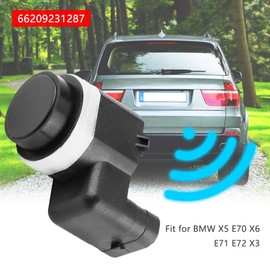 Nimoa PDC Parking Sensors, Rear Parking Sensors, Reversing Alarm Reverse Radar Sensor, Reverse Radar Sensor, Parking Distance Control Sensor, Backup Parking Sensor for x5 E70 x6 E71 E72 X3
